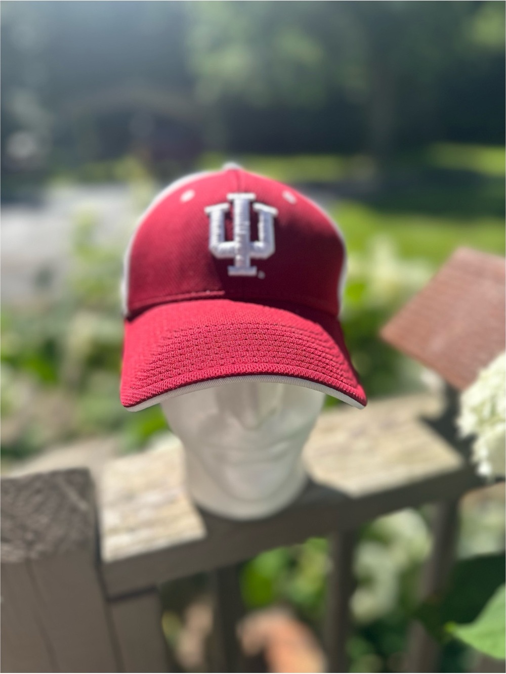 The Game Indiana University Vintage Mesh Flex Hat with Branded Inner Tags